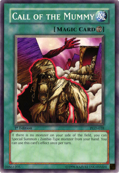 Call of the Mummy [PGD-038] Common | Jomio and Rueliete's Cards and Comics
