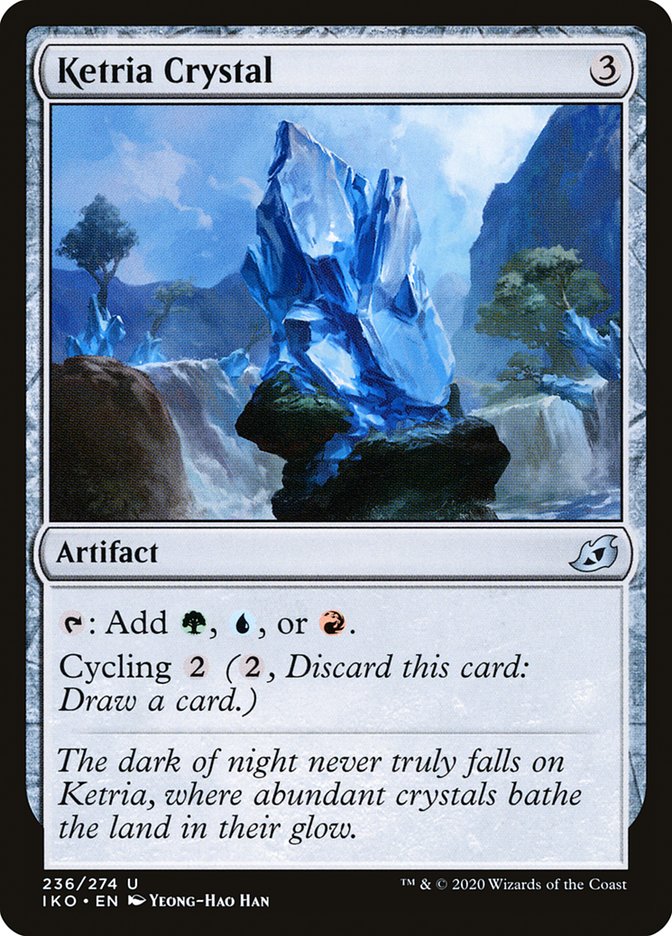 Ketria Crystal [Ikoria: Lair of Behemoths] | Jomio and Rueliete's Cards and Comics