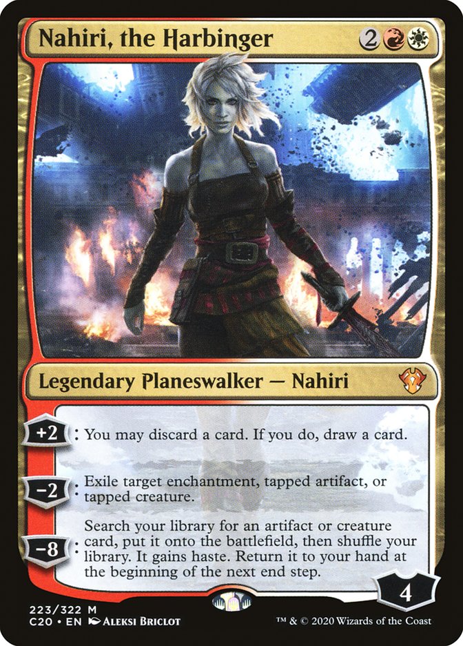 Nahiri, the Harbinger [Commander 2020] | Jomio and Rueliete's Cards and Comics