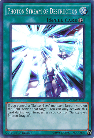 Photon Stream of Destruction [WSUP-EN011] Super Rare | Jomio and Rueliete's Cards and Comics