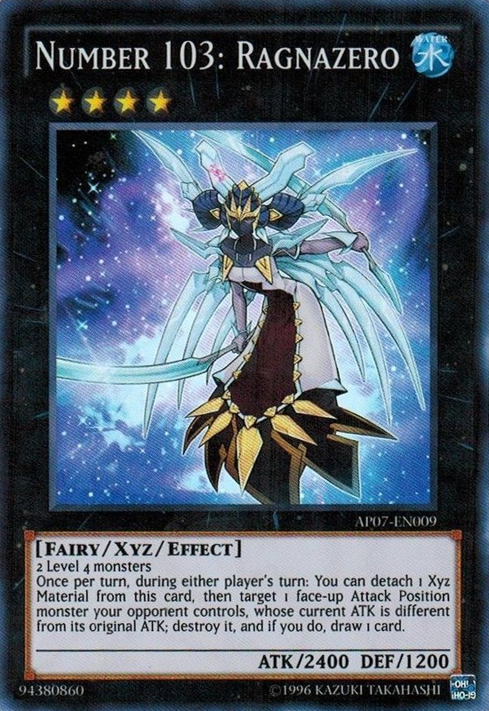 Number 103: Ragnazero [AP07-EN009] Super Rare | Jomio and Rueliete's Cards and Comics