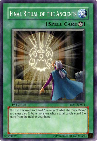 Final Ritual of the Ancients [TLM-EN044] Common | Jomio and Rueliete's Cards and Comics
