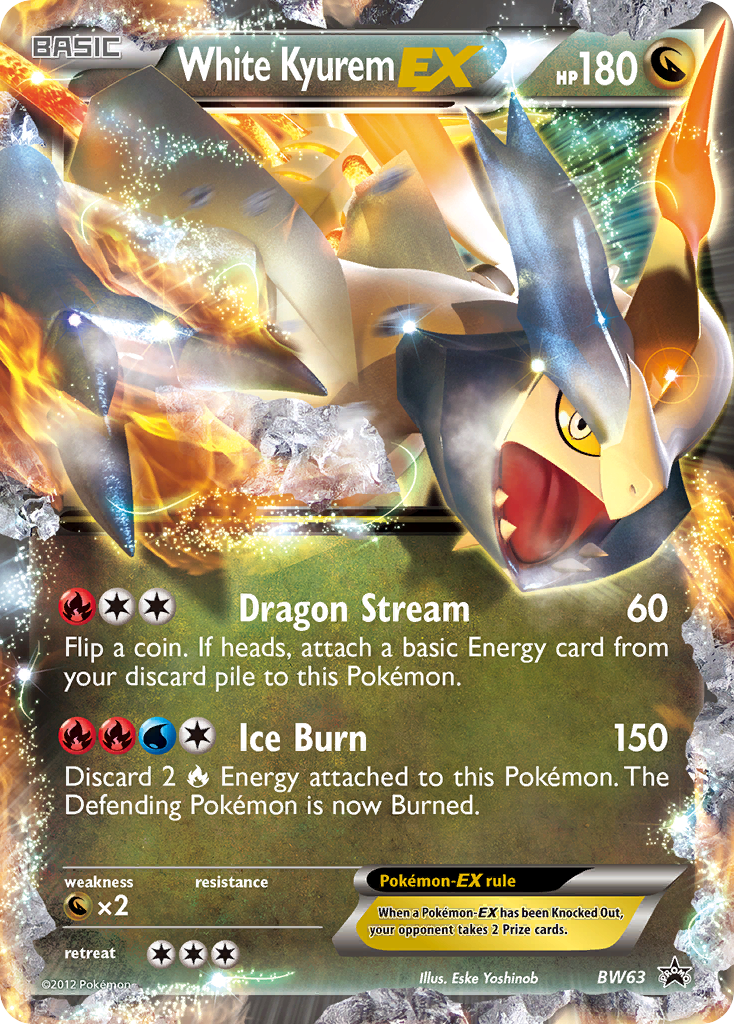 White Kyurem EX (BW63) [Black & White: Black Star Promos] | Jomio and Rueliete's Cards and Comics