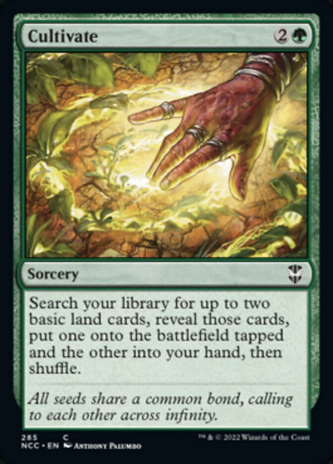 Cultivate [Streets of New Capenna Commander] | Jomio and Rueliete's Cards and Comics