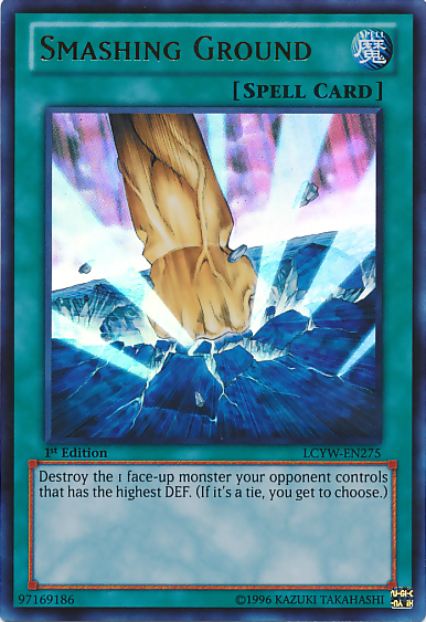 Smashing Ground [LCYW-EN275] Ultra Rare | Jomio and Rueliete's Cards and Comics