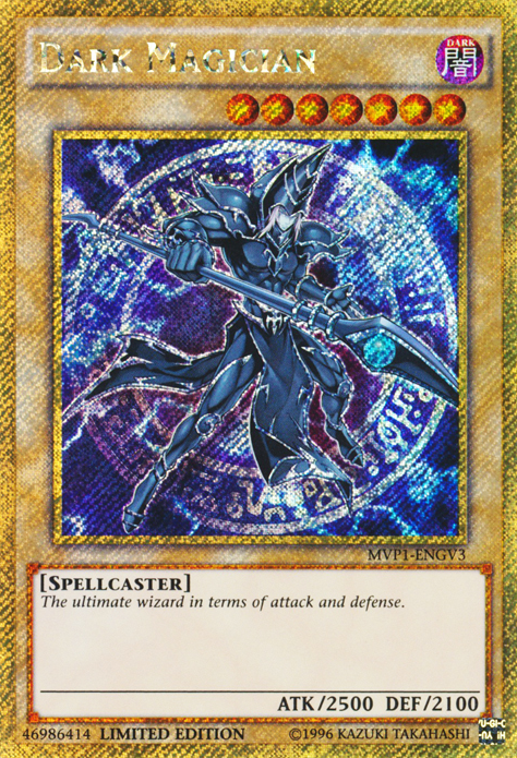 Dark Magician [MVP1-ENGV3] Gold Secret Rare | Jomio and Rueliete's Cards and Comics