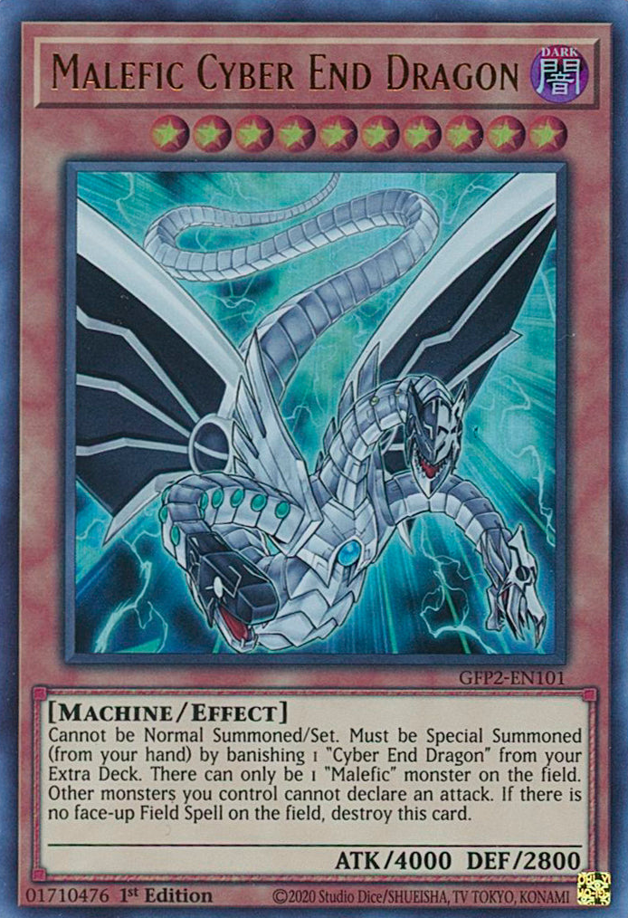 Malefic Cyber End Dragon [GFP2-EN101] Ultra Rare | Jomio and Rueliete's Cards and Comics