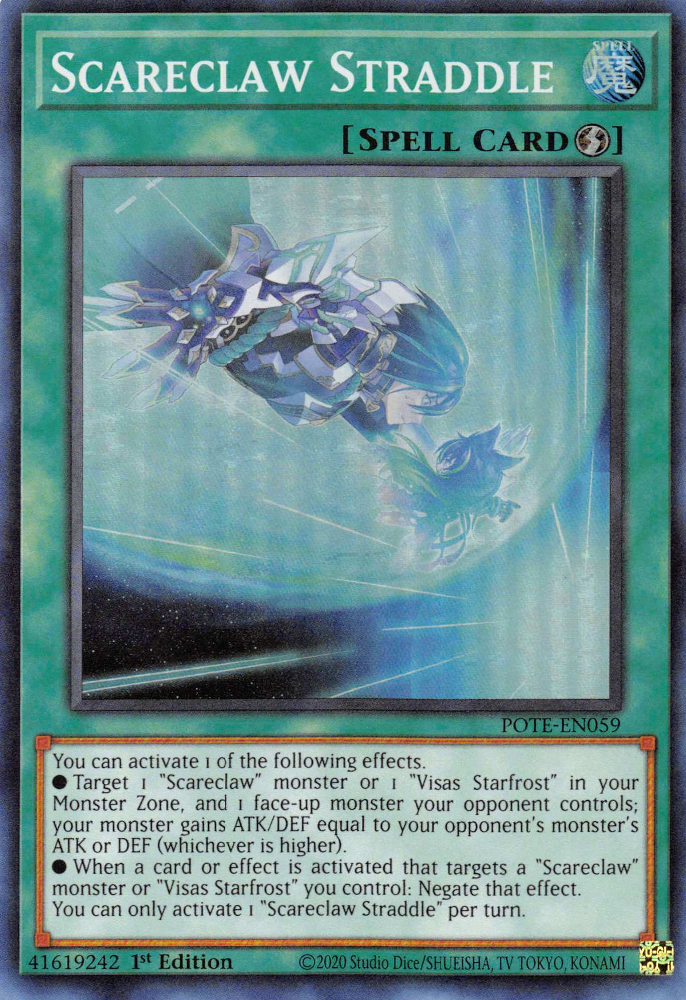 Scareclaw Straddle [POTE-EN059] Super Rare | Jomio and Rueliete's Cards and Comics