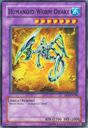Humanoid Worm Drake [DB1-EN209] Common | Jomio and Rueliete's Cards and Comics