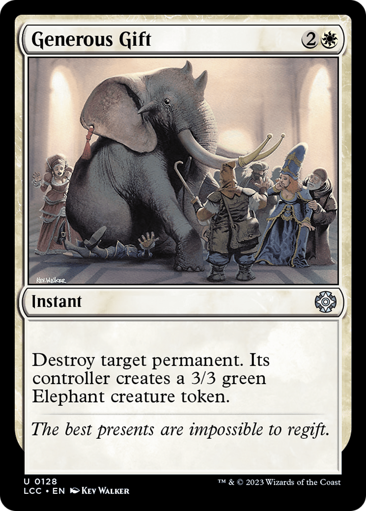 Generous Gift [The Lost Caverns of Ixalan Commander] | Jomio and Rueliete's Cards and Comics