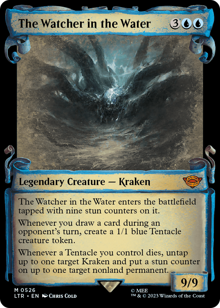 The Watcher in the Water [The Lord of the Rings: Tales of Middle-Earth Showcase Scrolls] | Jomio and Rueliete's Cards and Comics