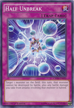 Half Unbreak [CROS-EN090] Common | Jomio and Rueliete's Cards and Comics