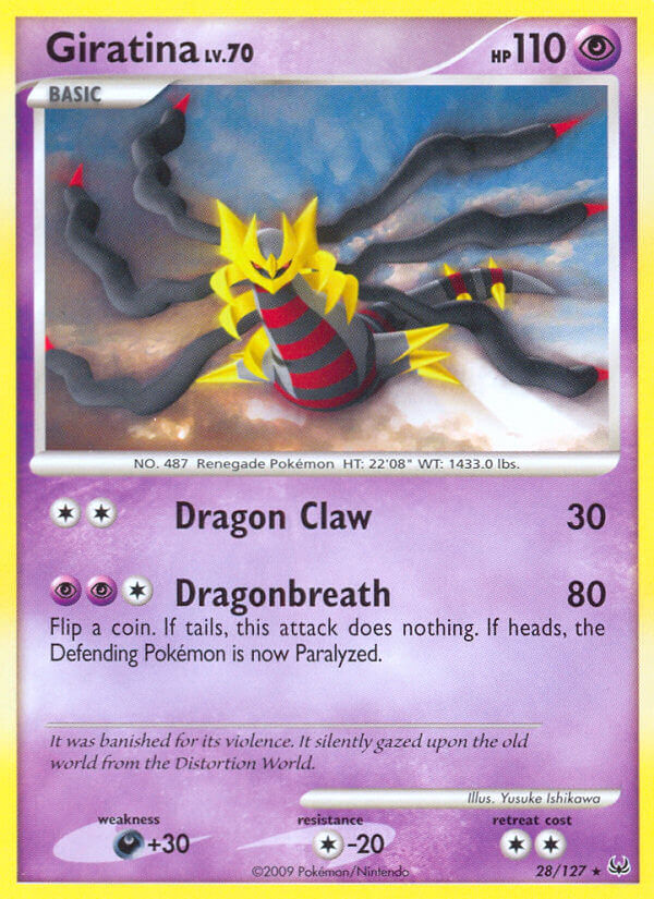 Giratina (28/127) (Theme Deck Exclusive) [Platinum: Base Set] | Jomio and Rueliete's Cards and Comics