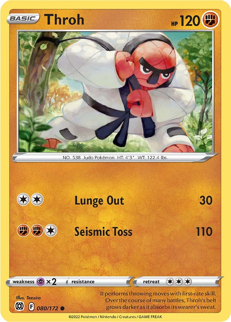 Throh (080/172) [Sword & Shield: Brilliant Stars] | Jomio and Rueliete's Cards and Comics