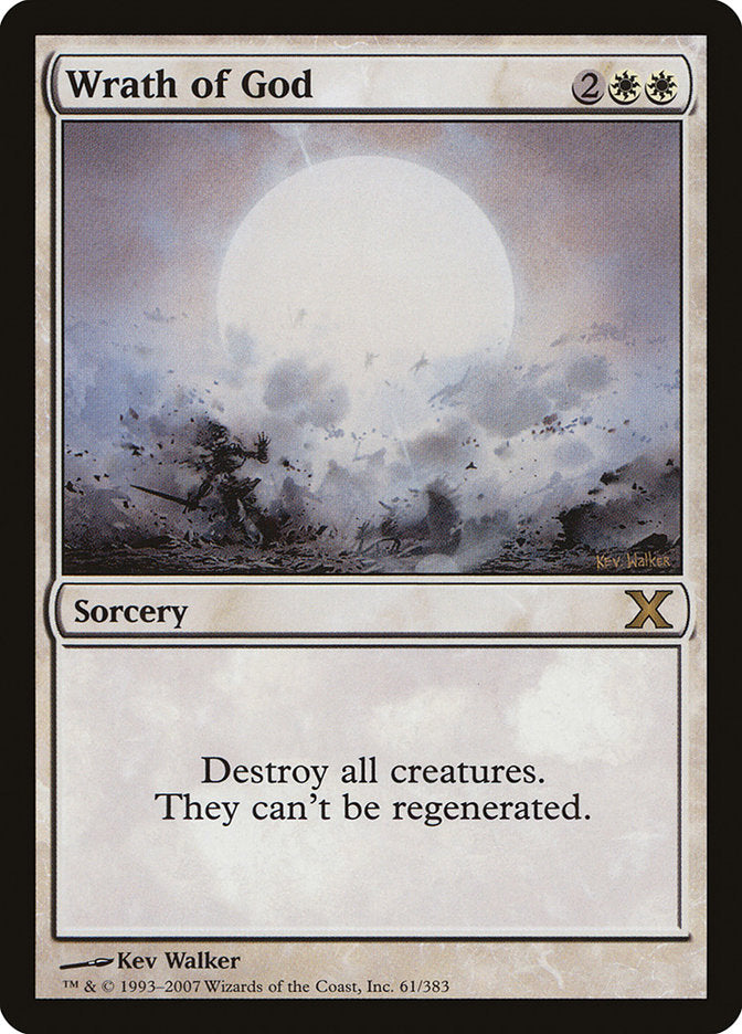 Wrath of God [Tenth Edition] | Jomio and Rueliete's Cards and Comics