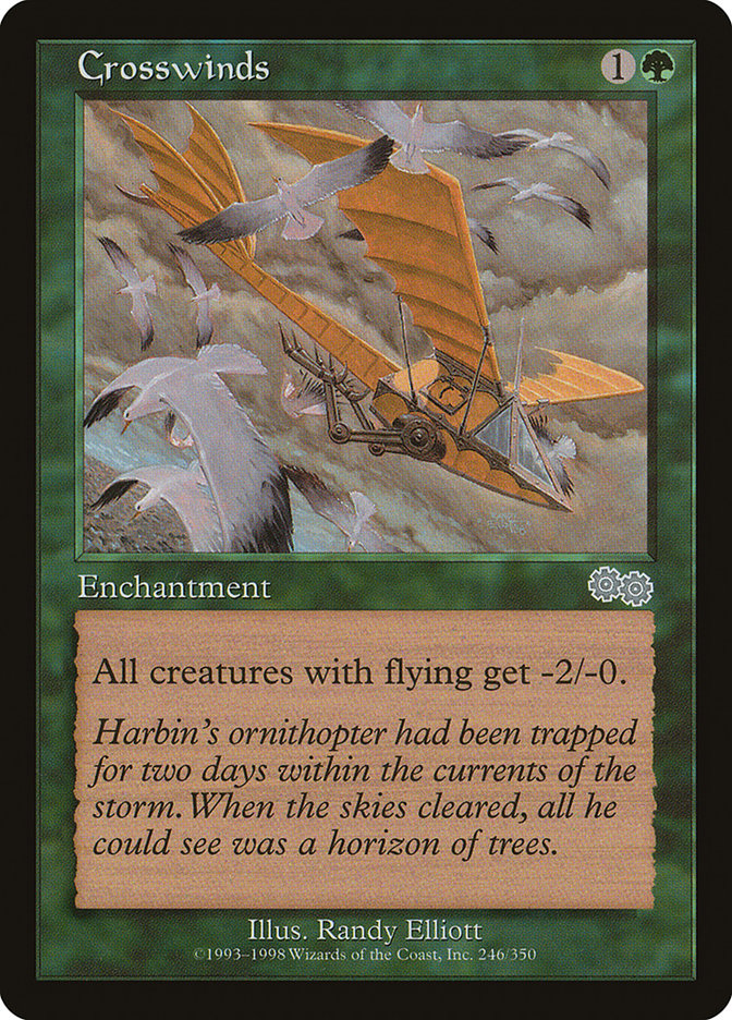 Crosswinds [Urza's Saga] | Jomio and Rueliete's Cards and Comics