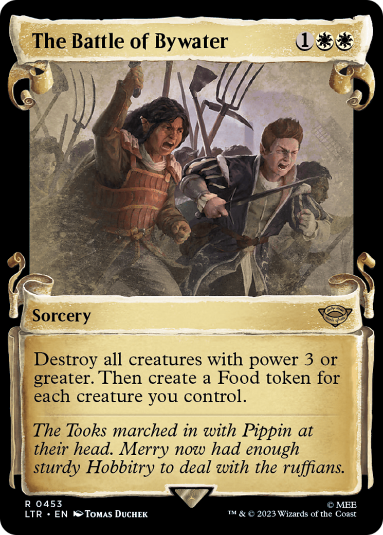 The Battle of Bywater [The Lord of the Rings: Tales of Middle-Earth Showcase Scrolls] | Jomio and Rueliete's Cards and Comics
