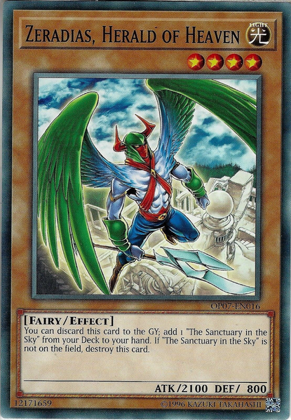 Zeradias, Herald of Heaven [OP07-EN016] Common | Jomio and Rueliete's Cards and Comics