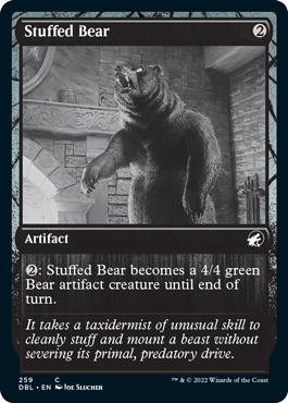 Stuffed Bear [Innistrad: Double Feature] | Jomio and Rueliete's Cards and Comics