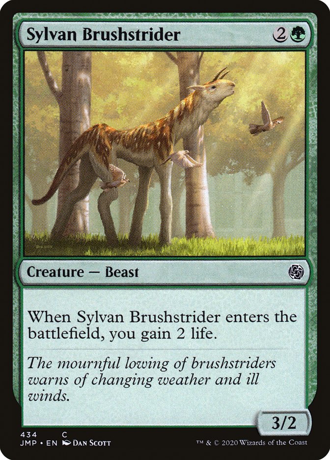 Sylvan Brushstrider [Jumpstart] | Jomio and Rueliete's Cards and Comics