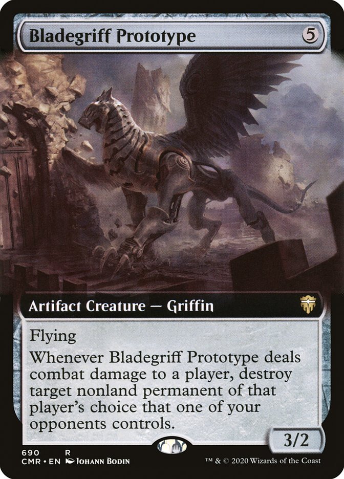 Bladegriff Prototype (Extended Art) [Commander Legends] | Jomio and Rueliete's Cards and Comics