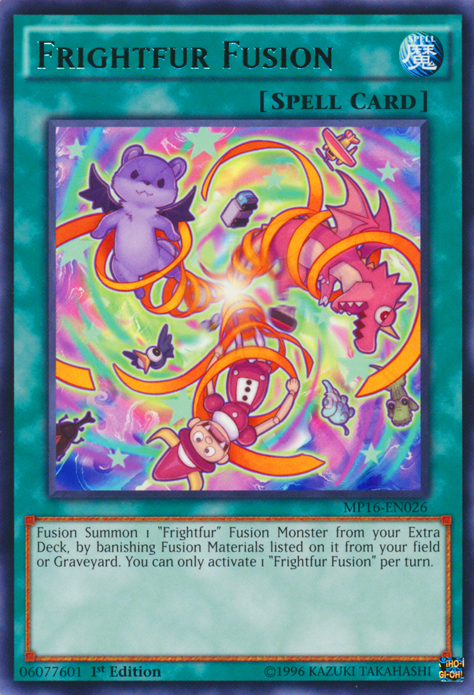 Frightfur Fusion [MP16-EN026] Rare | Jomio and Rueliete's Cards and Comics
