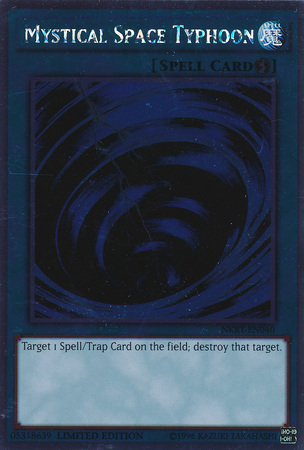 Mystical Space Typhoon [NKRT-EN040] Platinum Rare | Jomio and Rueliete's Cards and Comics