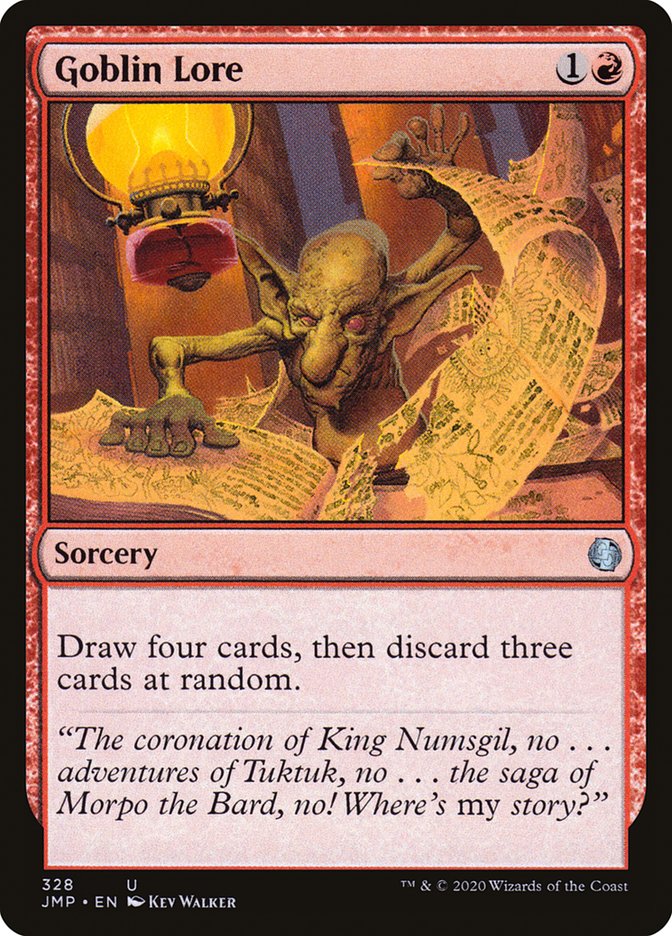 Goblin Lore [Jumpstart] | Jomio and Rueliete's Cards and Comics