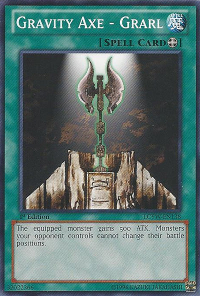 Gravity Axe - Grarl [LCYW-EN138] Common | Jomio and Rueliete's Cards and Comics