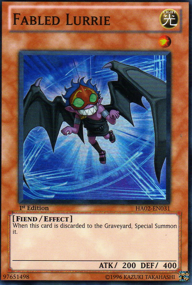 Fabled Lurrie [HA02-EN031] Super Rare | Jomio and Rueliete's Cards and Comics