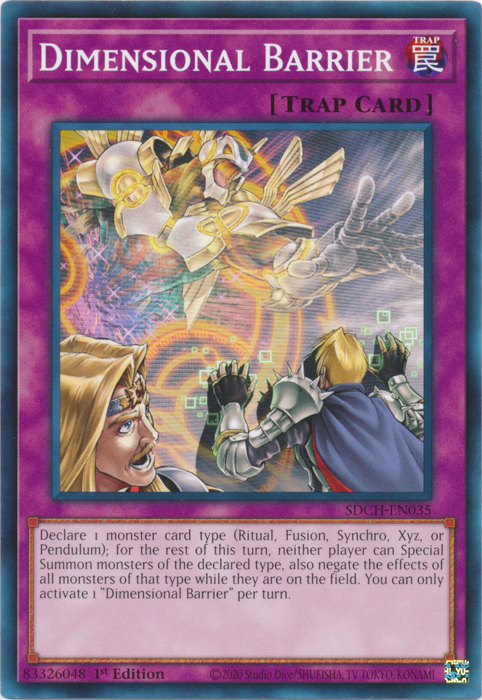 Dimensional Barrier [SDCH-EN035] Common | Jomio and Rueliete's Cards and Comics
