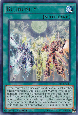 Bujinunity [MP14-EN229] Rare | Jomio and Rueliete's Cards and Comics