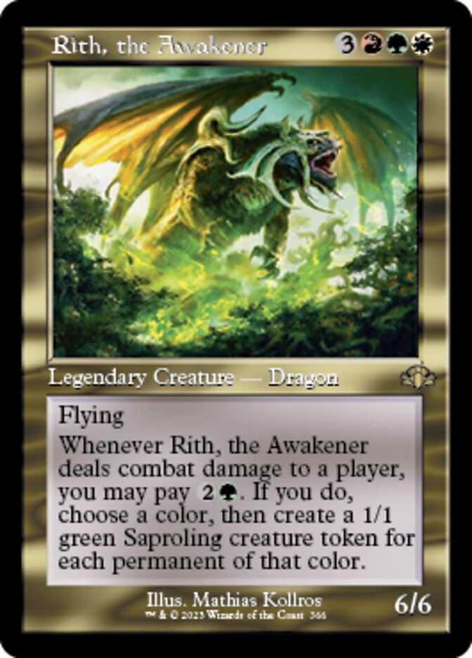 Rith, the Awakener (Retro) [Dominaria Remastered] | Jomio and Rueliete's Cards and Comics