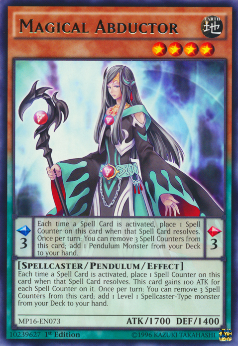 Magical Abductor [MP16-EN073] Rare | Jomio and Rueliete's Cards and Comics