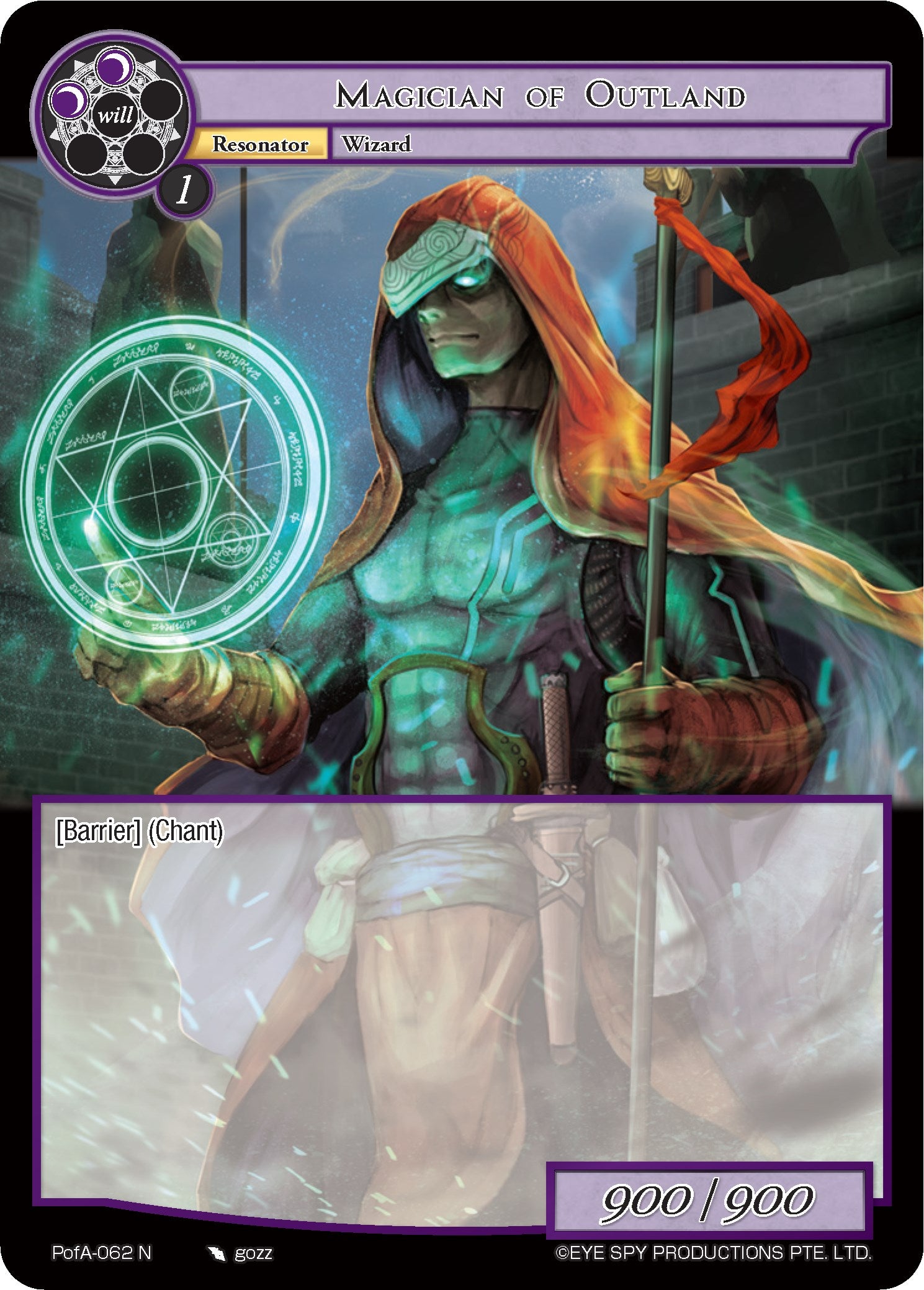 Magician of Outland (PofA-062) [Alice Origin IV: Prologue of Attoractia] | Jomio and Rueliete's Cards and Comics