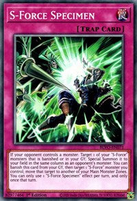 S-Force Specimen [BLVO-EN071] Common | Jomio and Rueliete's Cards and Comics
