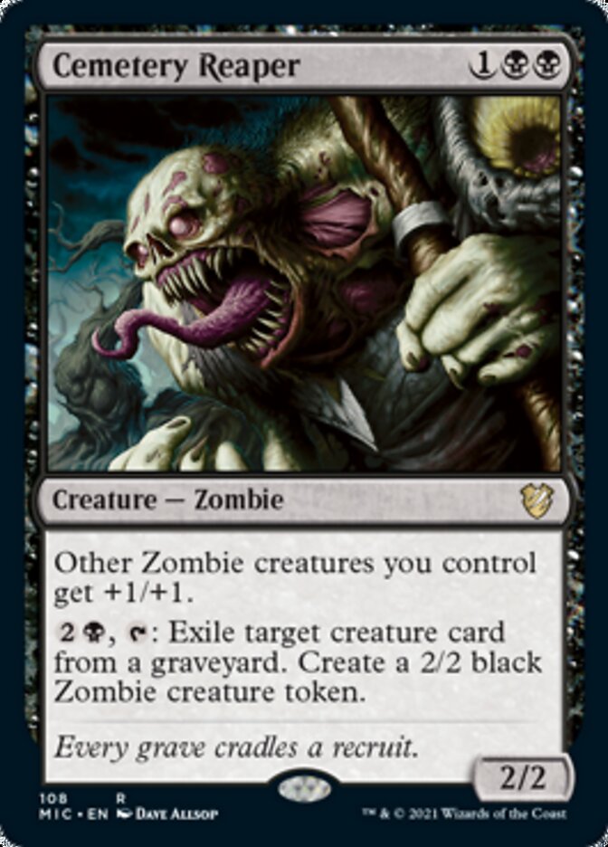 Cemetery Reaper [Innistrad: Midnight Hunt Commander] | Jomio and Rueliete's Cards and Comics