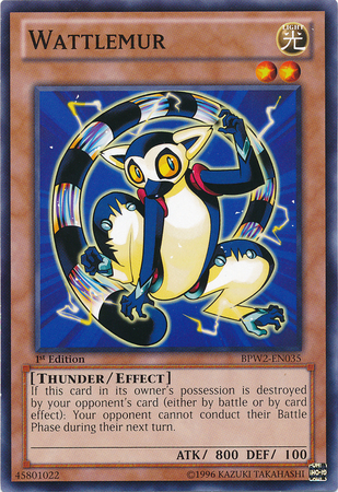 Wattlemur [BPW2-EN035] Common | Jomio and Rueliete's Cards and Comics