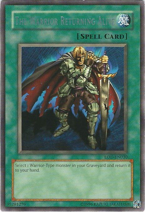 The Warrior Returning Alive [LOD-EN030] Rare | Jomio and Rueliete's Cards and Comics
