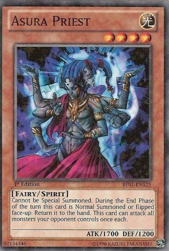 Asura Priest [BP01-EN125] Starfoil Rare | Jomio and Rueliete's Cards and Comics