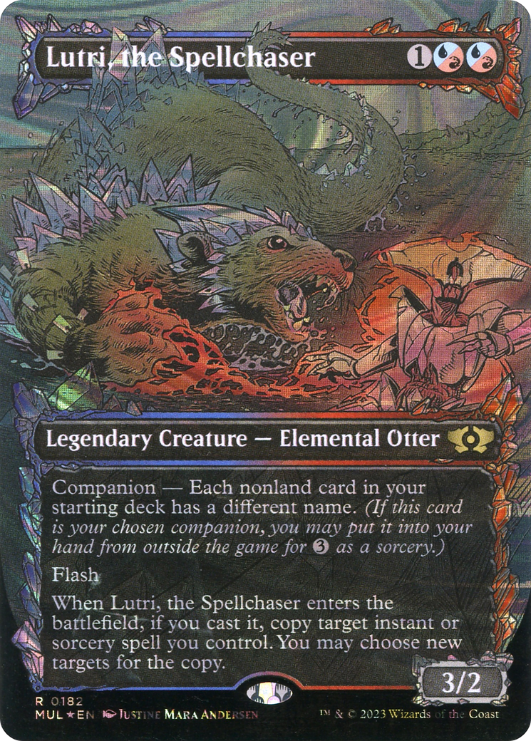 Lutri, the Spellchaser (Halo Foil) [Multiverse Legends] | Jomio and Rueliete's Cards and Comics