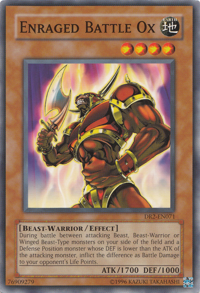 Enraged Battle Ox [DR2-EN071] Common | Jomio and Rueliete's Cards and Comics