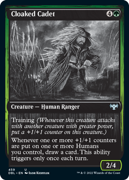Cloaked Cadet [Innistrad: Double Feature] | Jomio and Rueliete's Cards and Comics