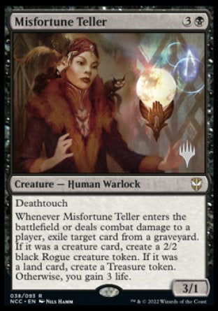 Misfortune Teller (Promo Pack) [Streets of New Capenna Commander Promos] | Jomio and Rueliete's Cards and Comics