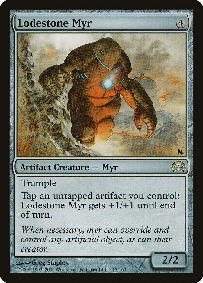 Lodestone Myr [Planechase] | Jomio and Rueliete's Cards and Comics