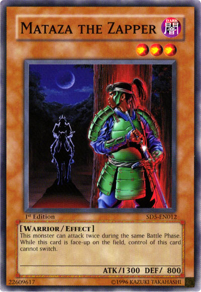 Mataza the Zapper [SD5-EN012] Common | Jomio and Rueliete's Cards and Comics