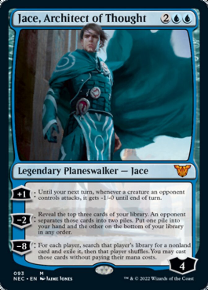 Jace, Architect of Thought [Kamigawa: Neon Dynasty Commander] | Jomio and Rueliete's Cards and Comics