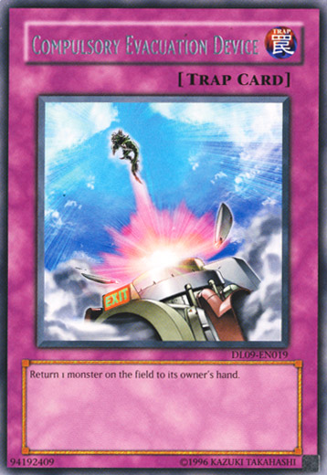 Compulsory Evacuation Device (Silver) [DL09-EN019] Rare | Jomio and Rueliete's Cards and Comics