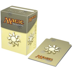 Ultra PRO: Deck Box - Mana 1 (White) | Jomio and Rueliete's Cards and Comics