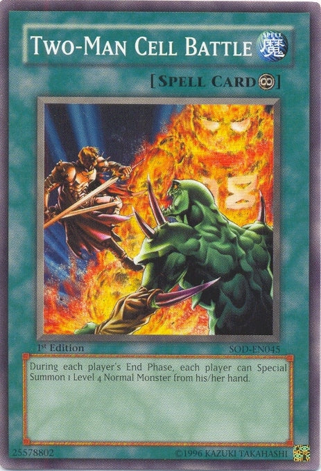 Two-Man Cell Battle [SOD-EN045] Common | Jomio and Rueliete's Cards and Comics